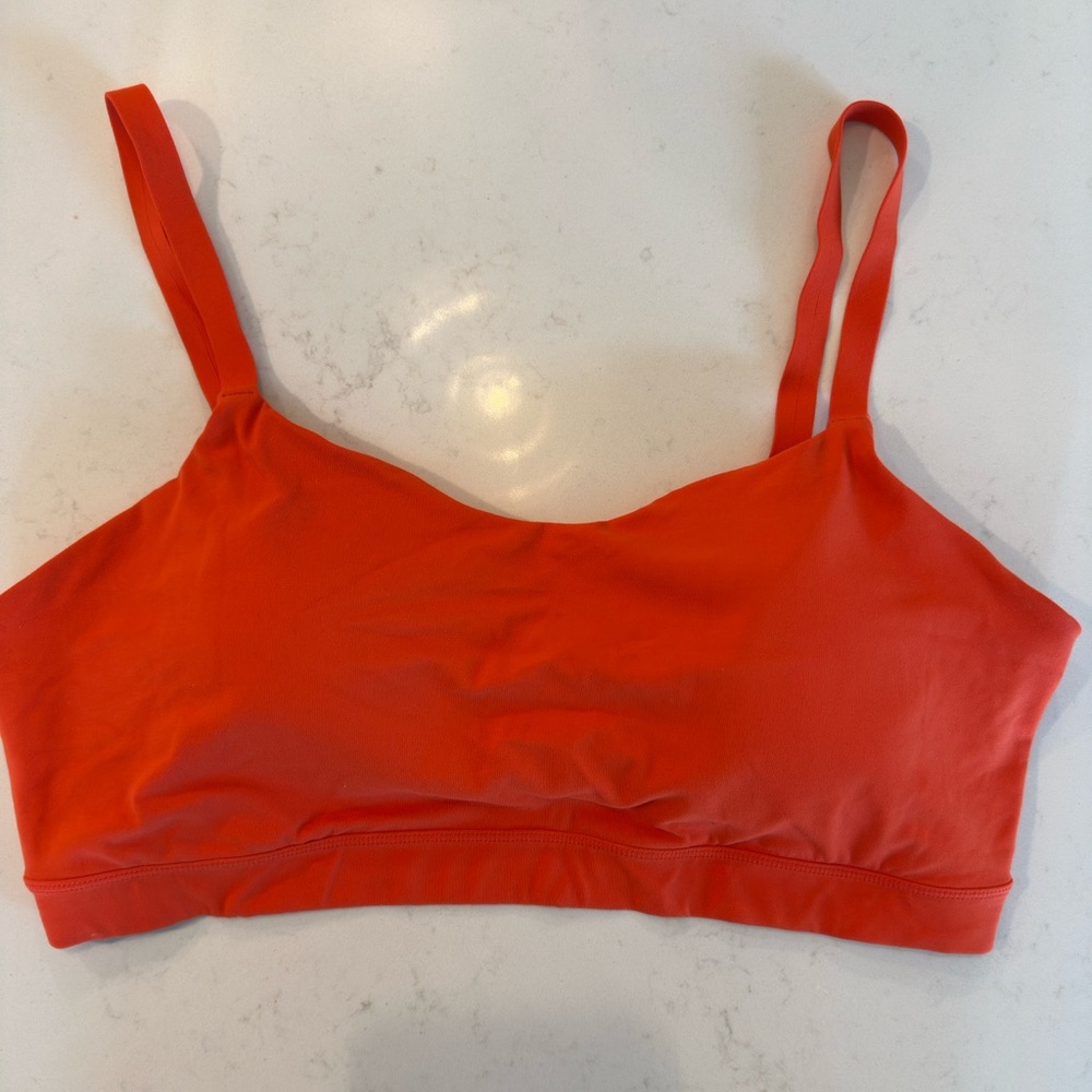 Athleta Orange sport bra